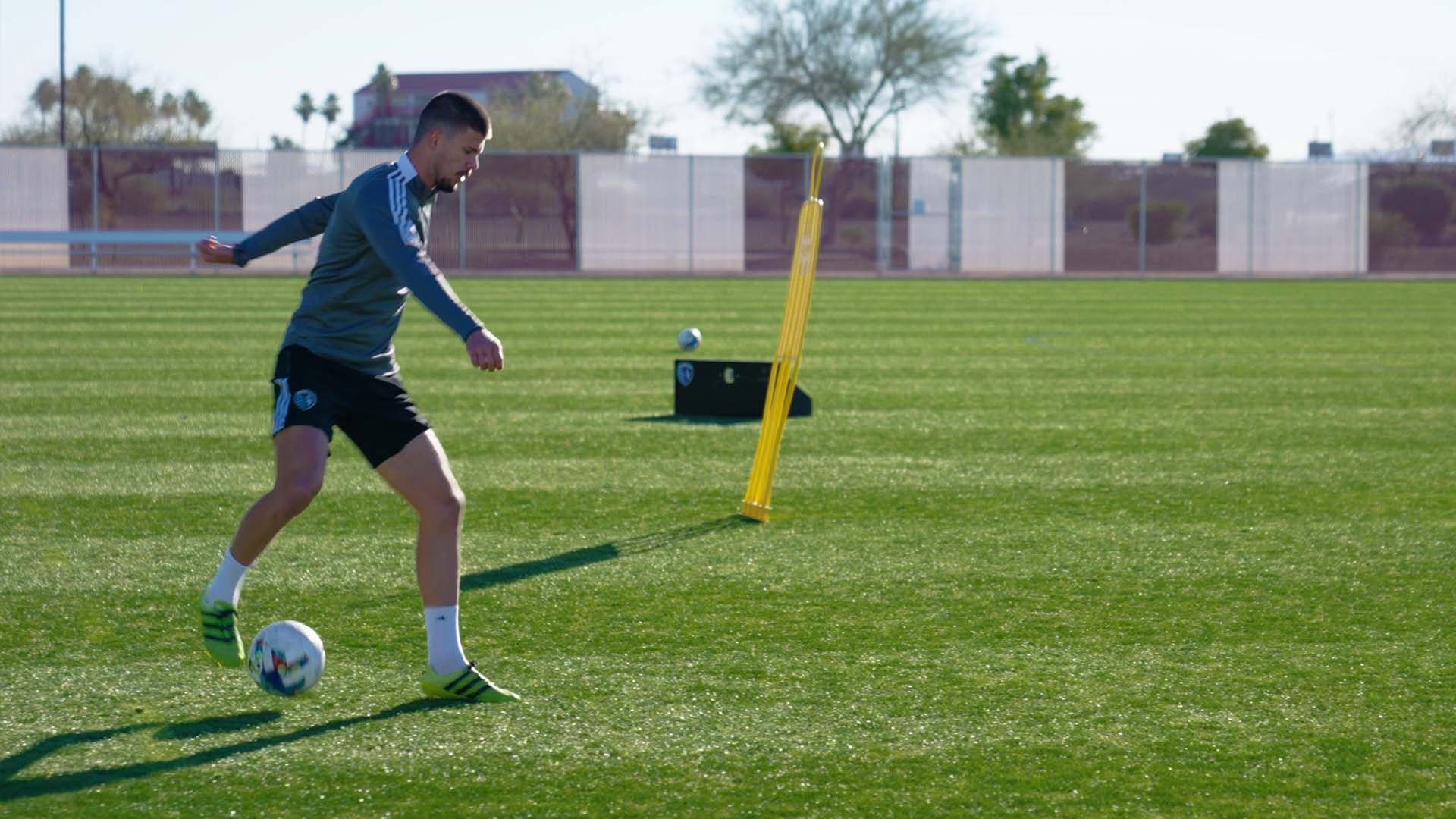 Soccer agility outlet drills