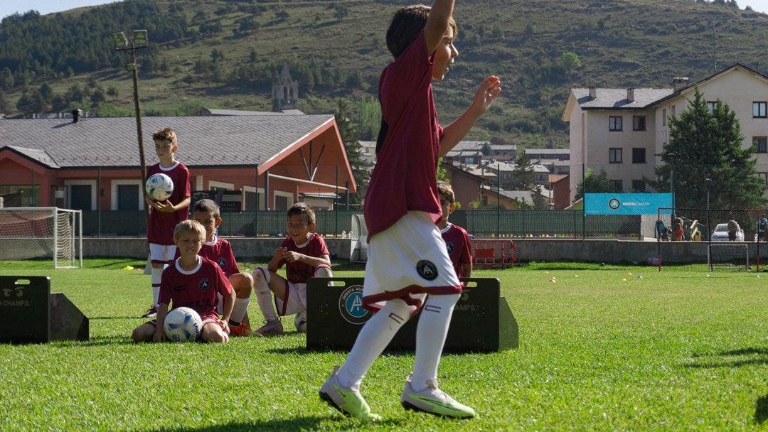 Fun soccer games for kids - A-Champs Interactive Training Solutions S.L.