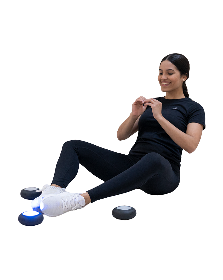Athlete using the ROX system to train.