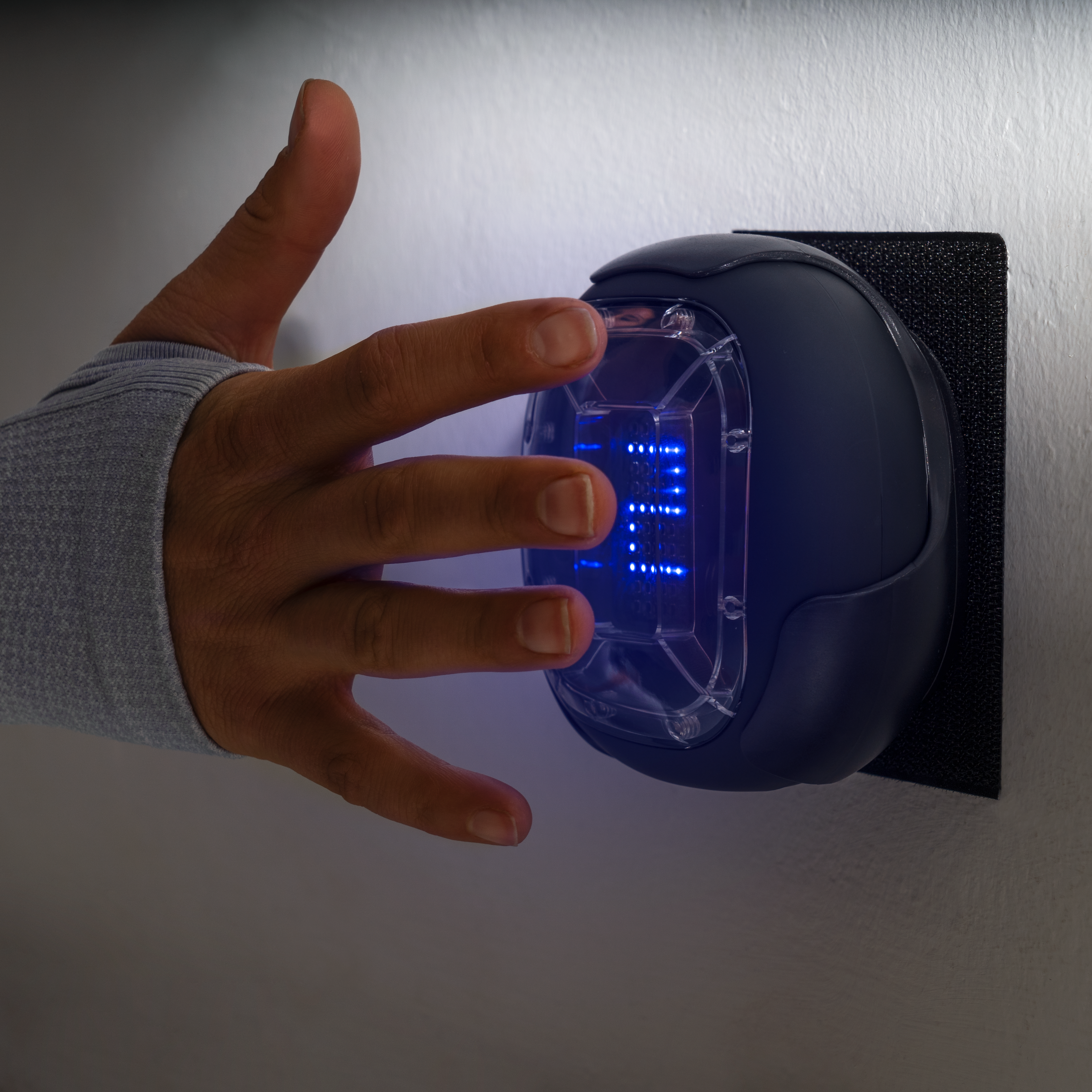 Use the ROXClaw to attach the ROX system to velcro