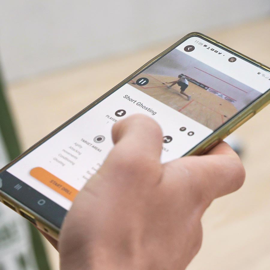 How to select an exercise in the ROX App