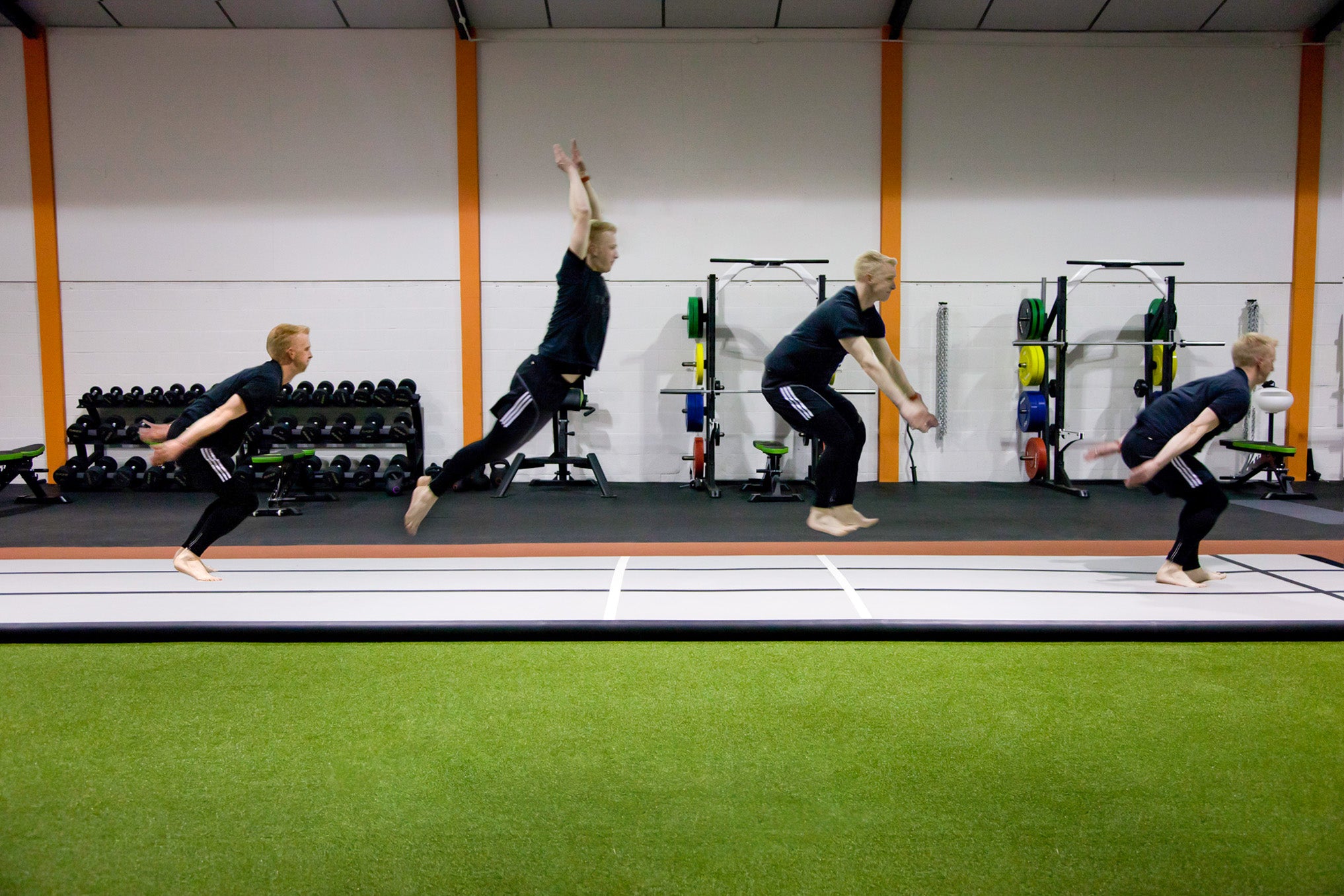 Keep your joints healthy by training with the Aerofloor from A-Champs