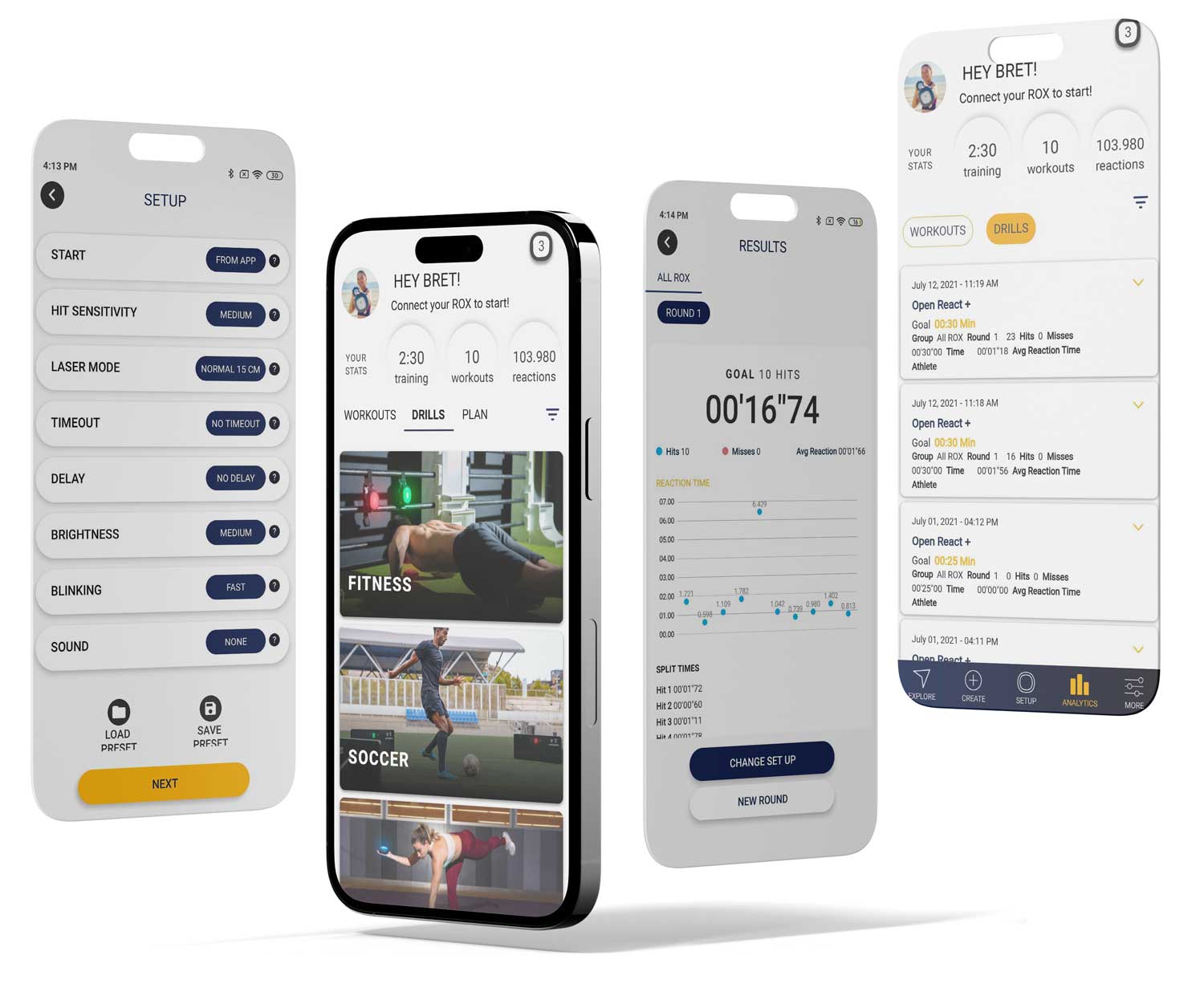 ROX App: Workout in the future