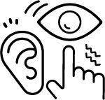The ROX System: With audio, visual, and vibrational cues