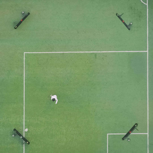 Soccer player using the Academy Advanced Set by A-Champs