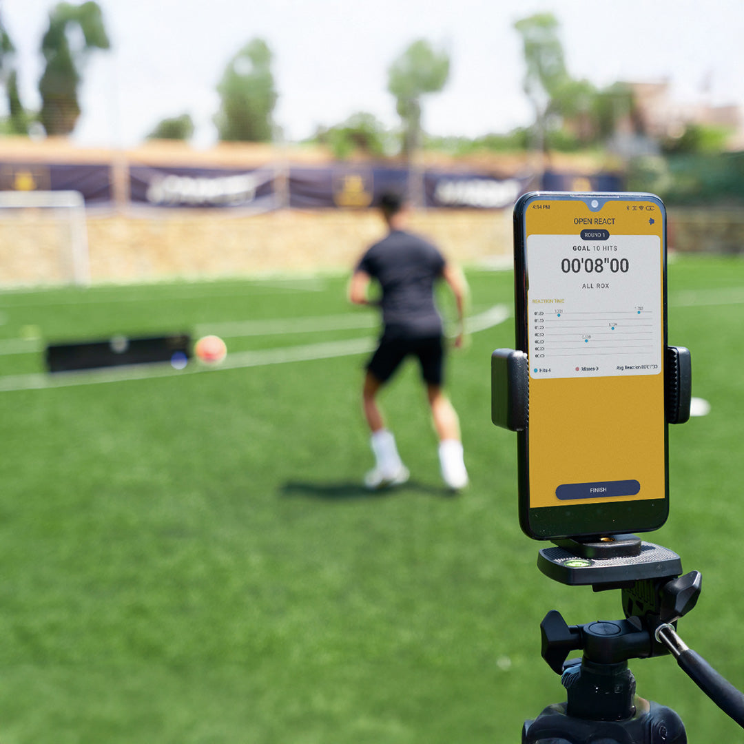 The ROX App in action during a training session 