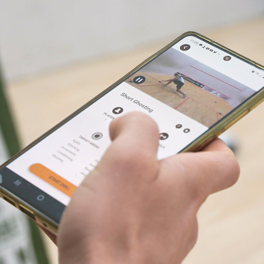 Discover interactive drills designed for squash on the ROX App 